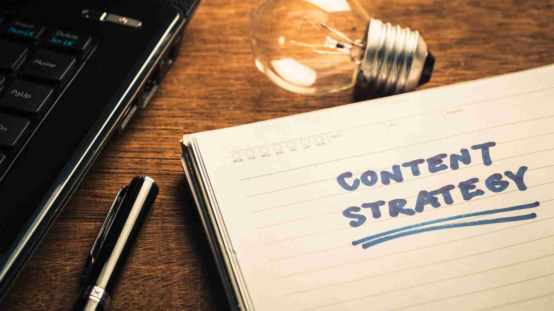 Develop a content strategy